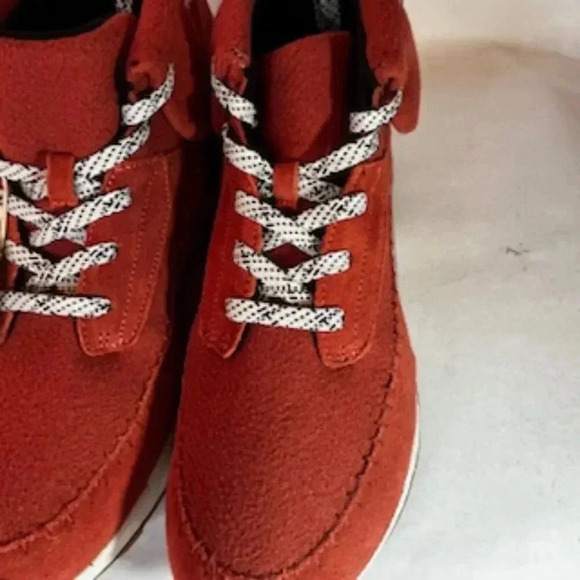 NEW Holo Quorra Red Ecco Suede Fleeced Lined Winter Boots Women’s Sz 11 NWT - Picture 7 of 12